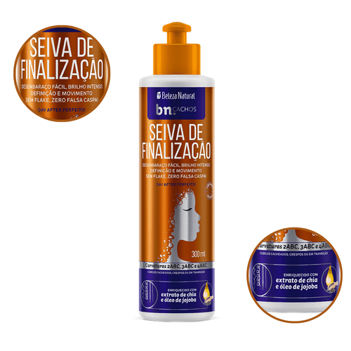 Seiva de Finalização de Cachos 300ml | bn.Cachos Seiva de Finalização de Cachos 300ml | bn.Cachos